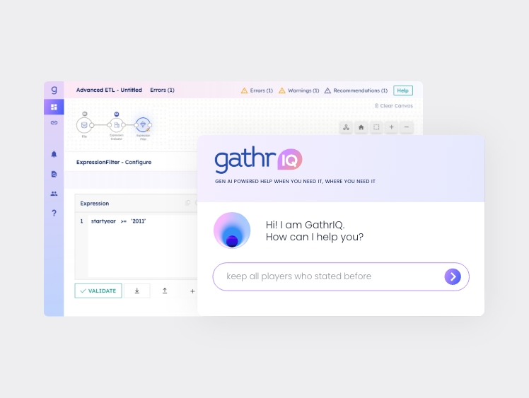 GathrIQ – Unleashing the power of Gen AI in data engineering